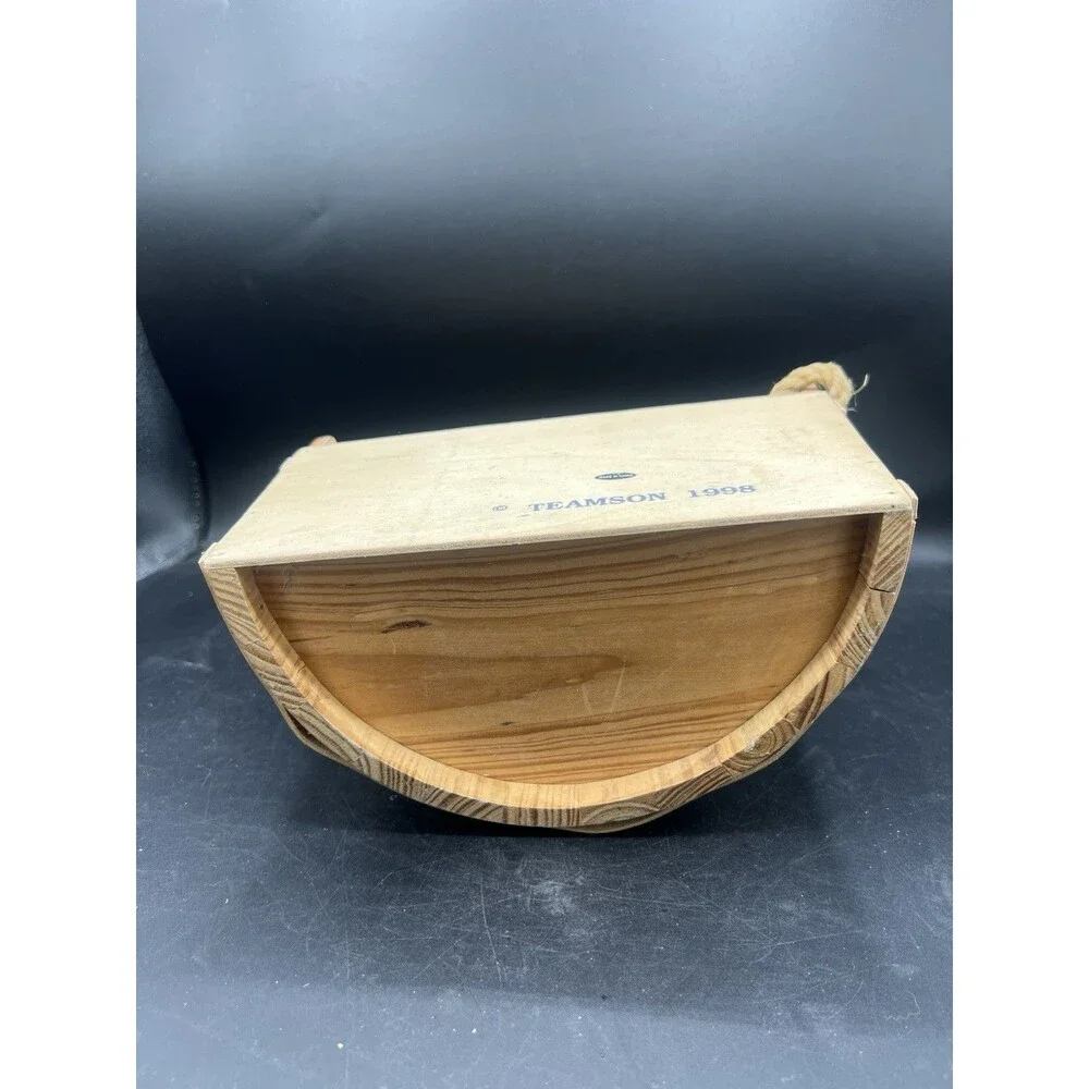 VTG Wooden Hot Bath 10 Cent Soap Extra Bucket - 1998 Bathroom Decor/Towel Holder